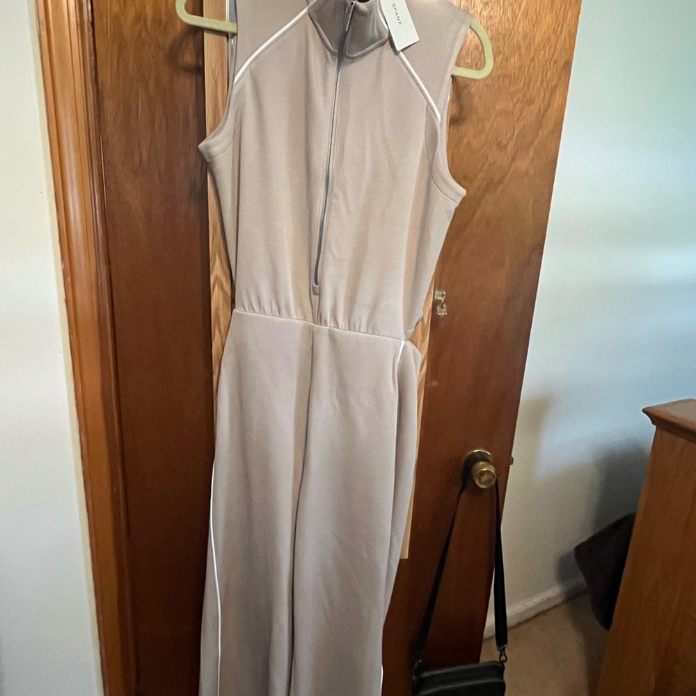 Spanx air essentials sleeveless jumpsuit, brand new